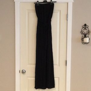 High slit maxi dress